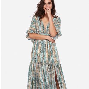 Rocky barnes ruffle dress!